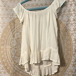 Denim & supply Co white off shoulder blouse XL